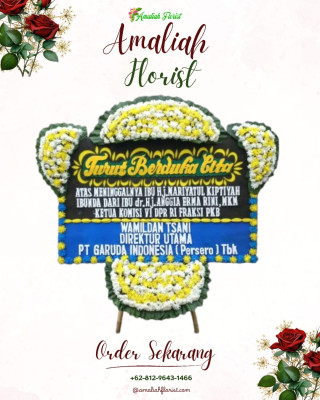 Papan Bunga Duka di Kapongan