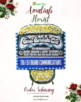 Papan Bunga Duka di Kapongan