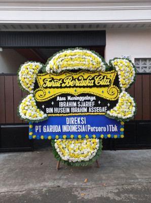 Papan Bunga Duka di Kapongan